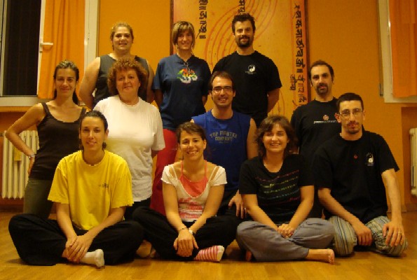 Gruppo corso amatoriale di Shiatsu 2007-2008